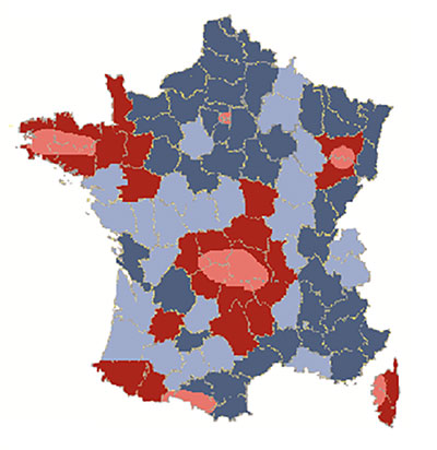 carte france